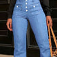 Flare Jeans with Pockets - MegaSuperStar
