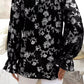 Floral Embroidered Long Sleeve Shirt - MegaSuperStar