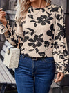 Floral Print Bow Back Blouse thumbnail