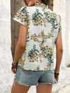 Floral Print Tie Neck Blouse for Effortless Style thumbnail