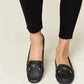 Forever Link Bow Flats Slip On Loafers with Bow Detail - MegaSuperStar