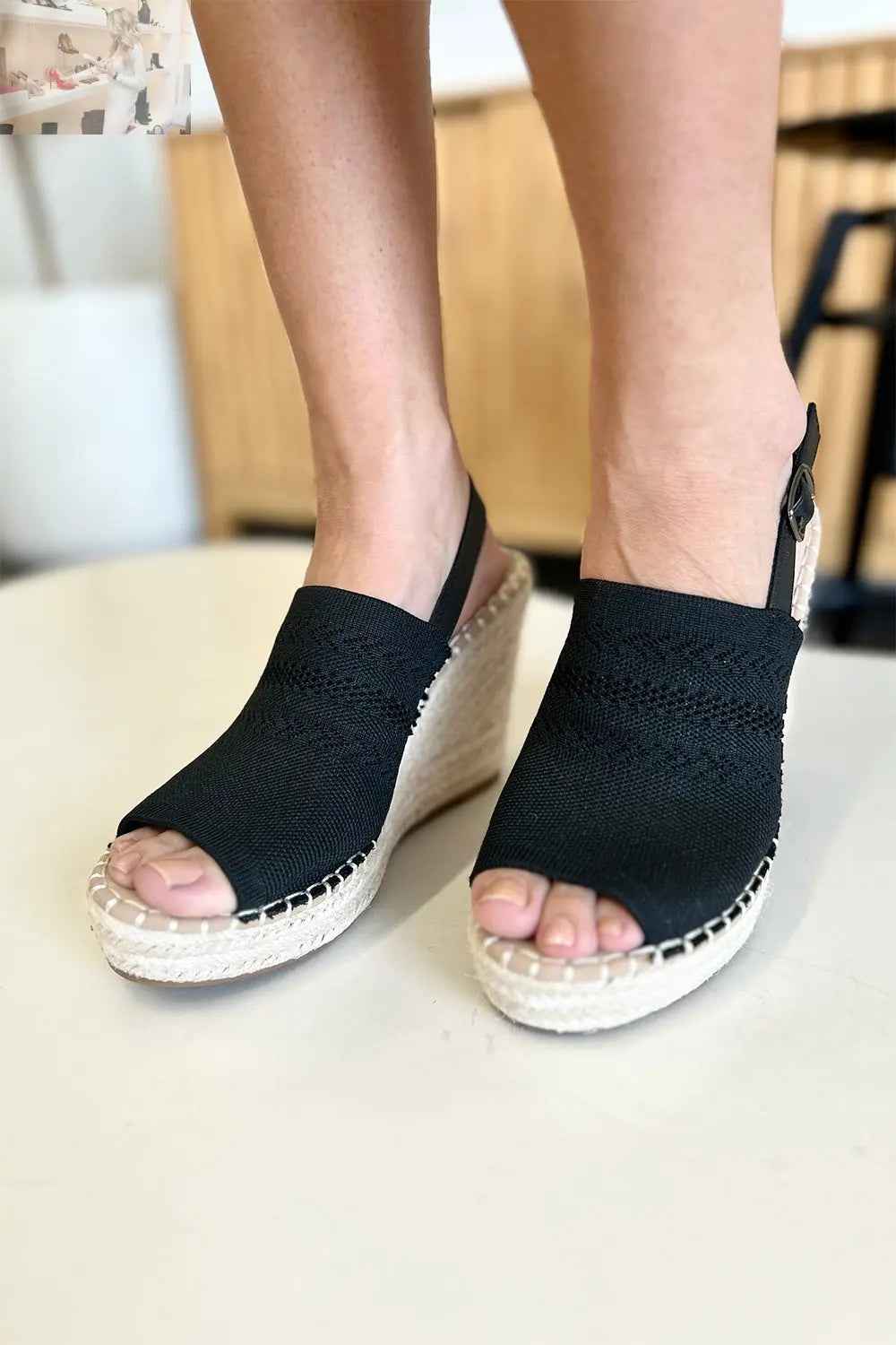 Forever Link Peep Toe High Heel Sandals - MegaSuperStar