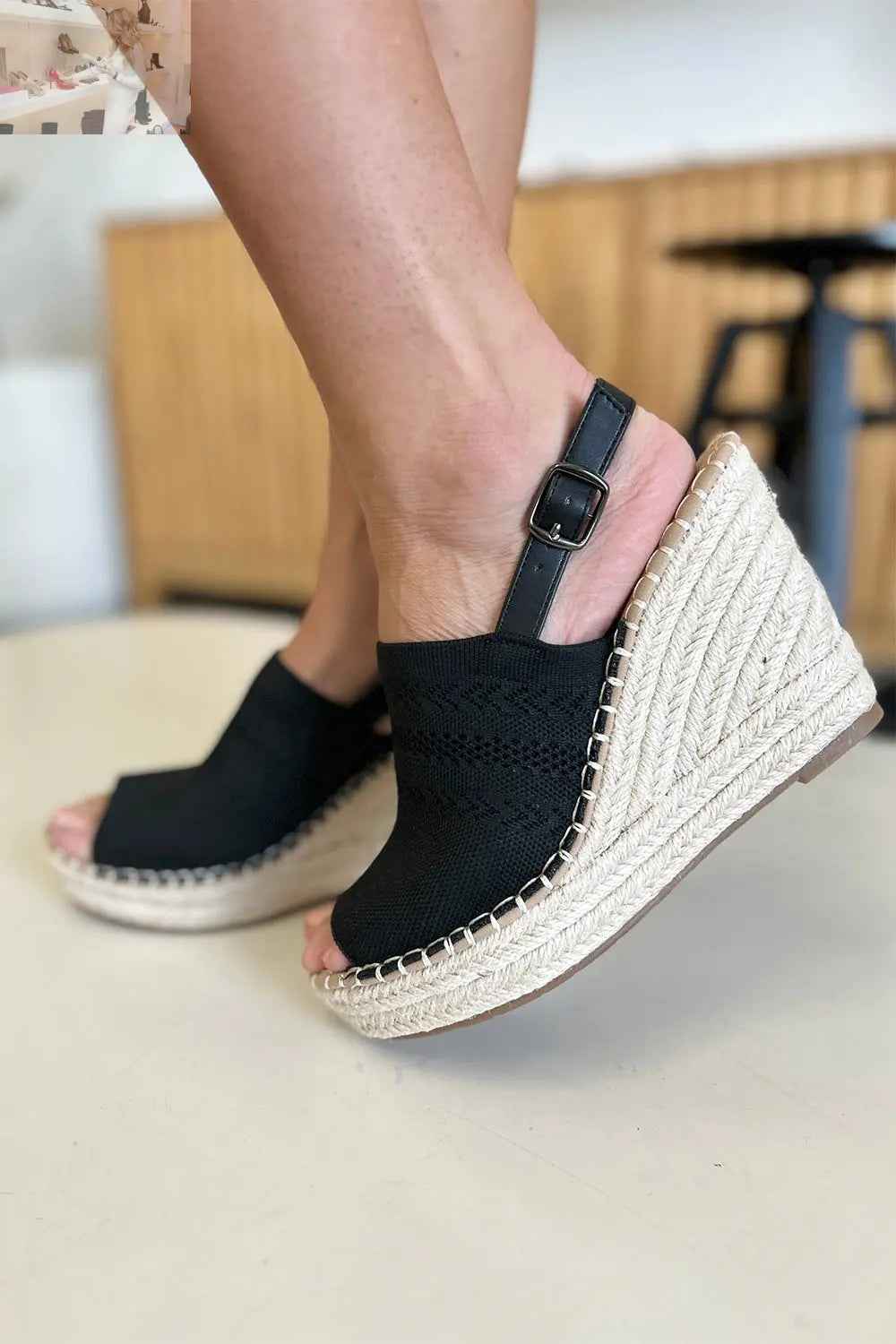 Forever Link Peep Toe High Heel Sandals - MegaSuperStar