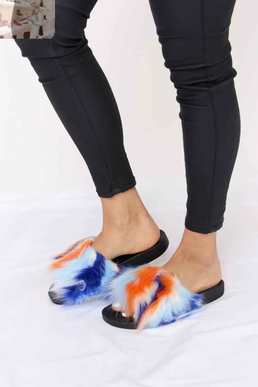Forever Link Plush Open - Toe Sandals - MegaSuperStar