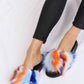 Forever Link Plush Open - Toe Sandals - MegaSuperStar