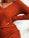 💖 Full Size Plus Size Ribbed Knit Sweater Dress with Drawstring 💖 thumbnail