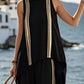 Full Size Striped Sleeveless Top and Pants Plus Size - MegaSuperStar