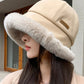 Fuzzy Trim Bucket Hat - MegaSuperStar