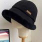 Fuzzy Trim Bucket Hat - MegaSuperStar