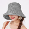 🌸 Gingham Bucket Hat - Wide Brim Style for Ultimate Sun Protection 🌸 thumbnail