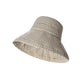 Gingham Pattern Wide Brim Bucket Hat - MegaSuperStar