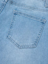 High Rise Relaxed Jeans with Barrel Cut and Patch Pockets thumbnail