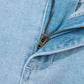High Rise Relaxed Jeans with Barrel Cut and Patch Pockets - MegaSuperStar