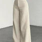 🌸 High Waist Corduroy Wide Leg Pants - Vintage Charm 🌸 - MegaSuperStar
