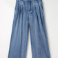 High - Waisted Wide - Leg Jeans - MegaSuperStar