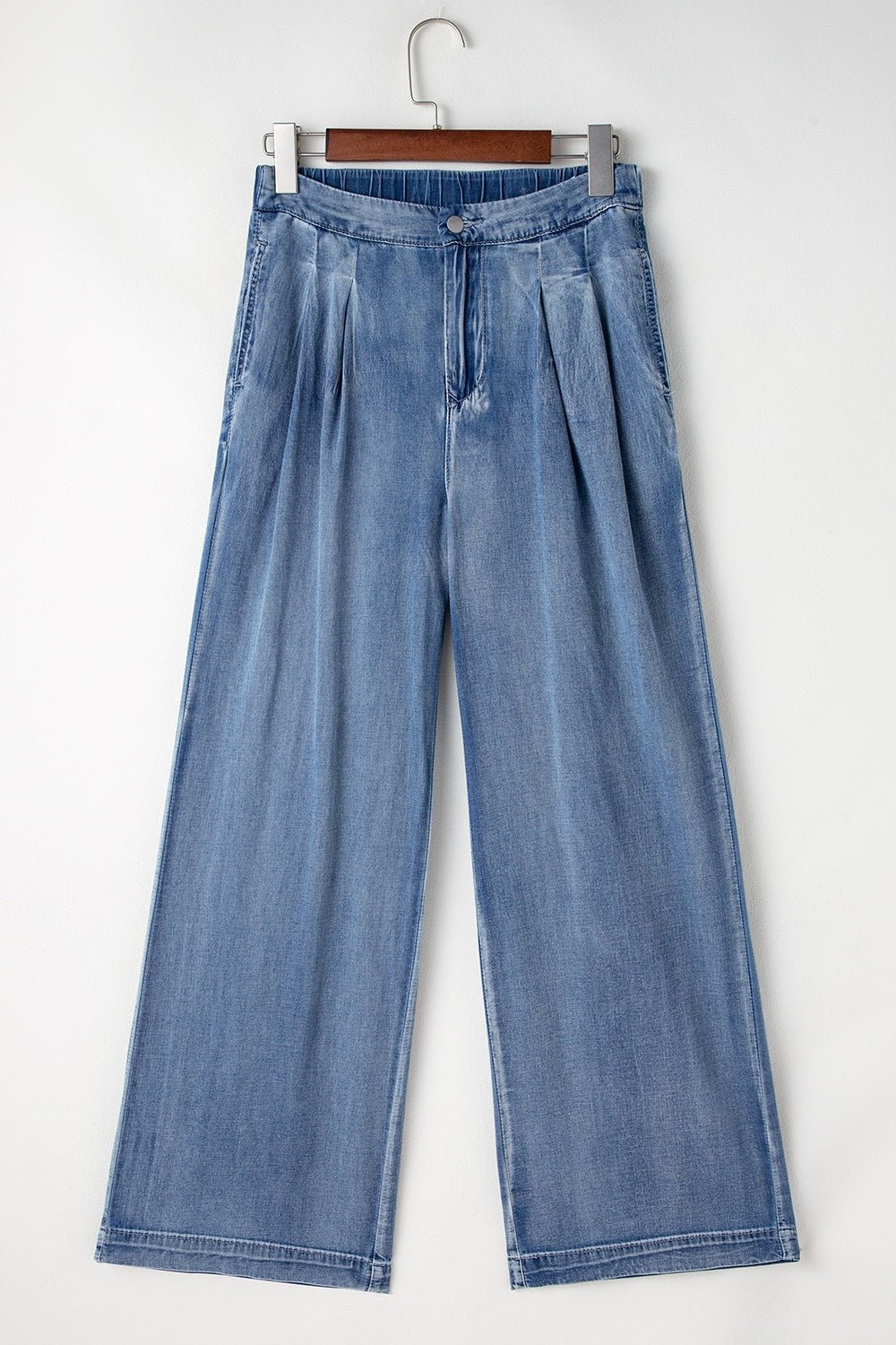 High - Waisted Wide - Leg Jeans - MegaSuperStar