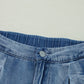 High - Waisted Wide - Leg Jeans - MegaSuperStar