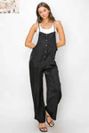 🌸 HYFVE Half Button Sleeveless Jumpsuit for Effortless Chic Style 🌸 thumbnail