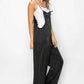 HYFVE Half Button Sleeveless Jumpsuit for Effortless Chic Style - MegaSuperStar
