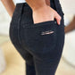 Judy Blue Distressed Flare Jeans in Full Size with High Waist Design - MegaSuperStar