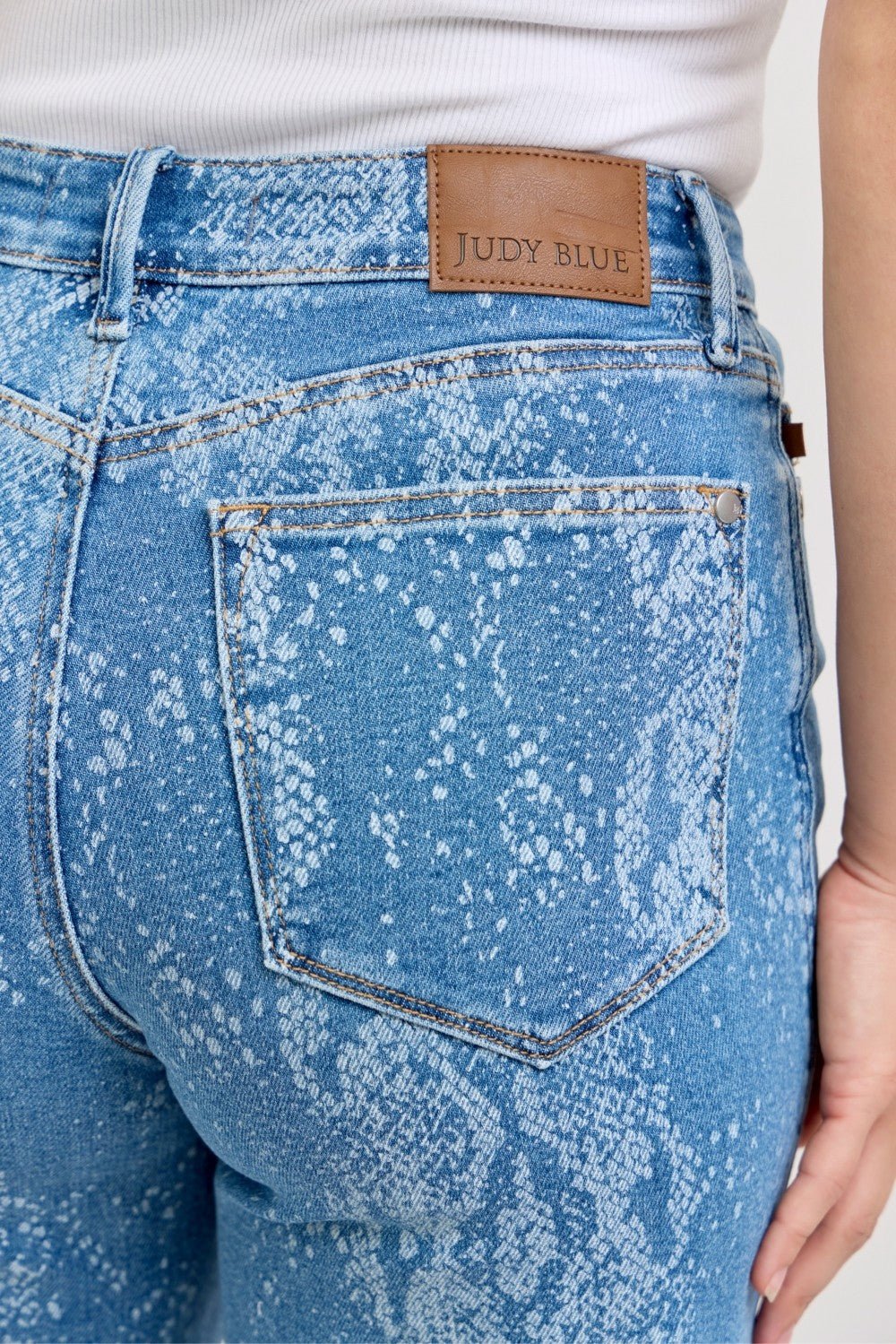 Judy Blue High Rise Jeans - Stylish and Comfortable Ankle Wide Leg Fit - MegaSuperStar