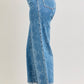 Judy Blue High Rise Jeans - Stylish and Comfortable Ankle Wide Leg Fit - MegaSuperStar