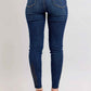 Judy Blue Plus Size Embroidered Skinny Jeans for a Stylish Fit - MegaSuperStar