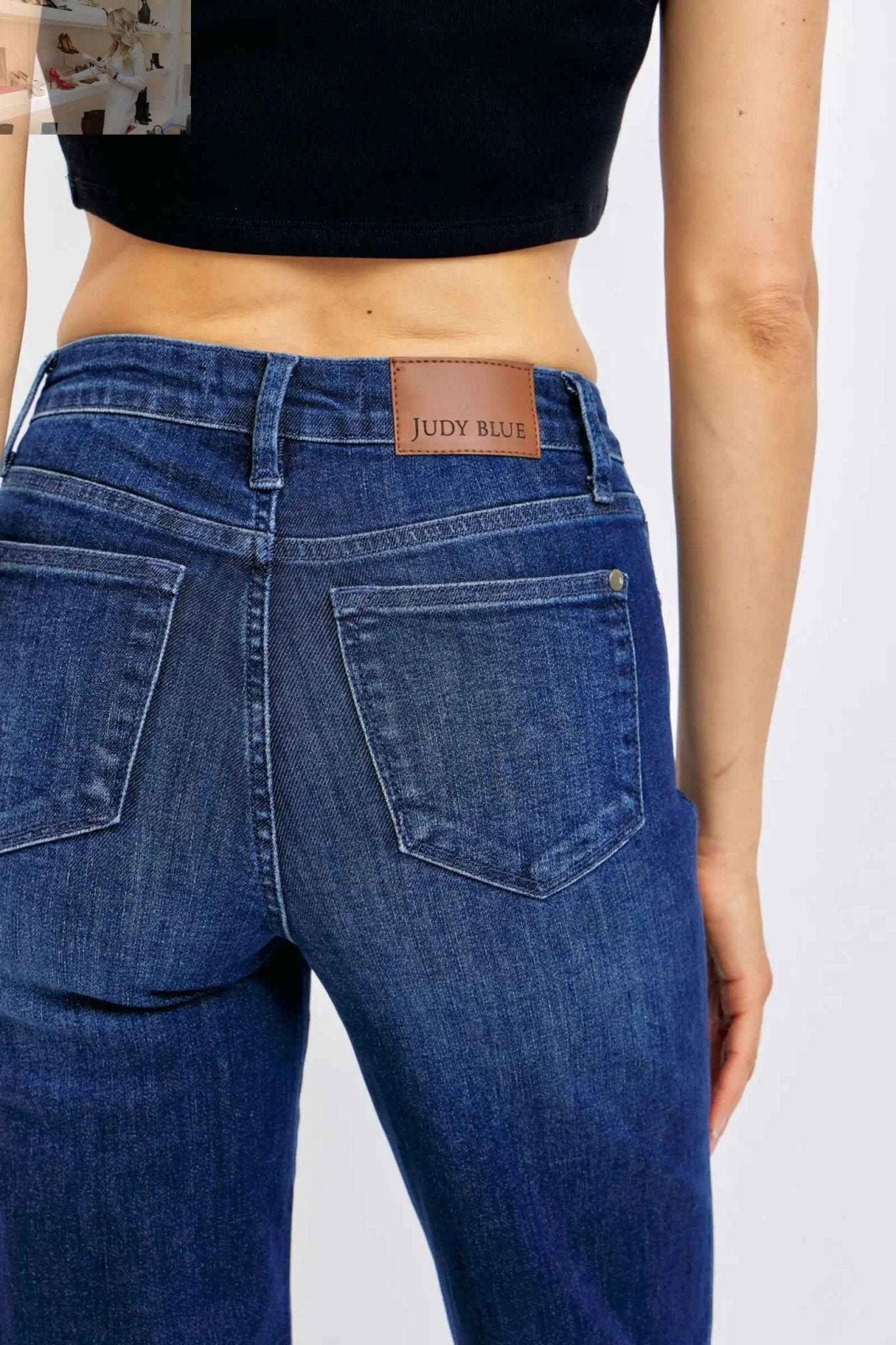Judy Blue Plus Size Tummy Control Jeans for Ultimate Comfort and Style - MegaSuperStar