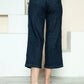 Judy Blue Wide Leg Jeans with Side Seam Braid Detail – Full Size Crop Style - MegaSuperStar