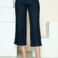 Judy Blue Wide Leg Jeans with Side Seam Braid Detail – Full Size Crop Style - MegaSuperStar