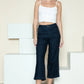 Judy Blue Wide Leg Jeans with Side Seam Braid Detail – Full Size Crop Style - MegaSuperStar
