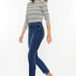 Kancan High Rise Slim Straight Jeans - MegaSuperStar