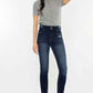 Kancan High Waist Jeans - Full Size Cat's Whiskers Raw Hem Style - MegaSuperStar