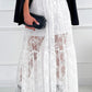 ✨ Lace Elastic Waist Maxi Skirt 💕 - MegaSuperStar