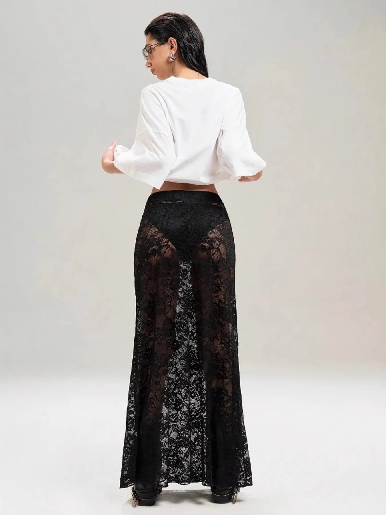 ✨ Lace Maxi Skirt 🌸 - MegaSuperStar