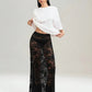 ✨ Lace Maxi Skirt 🌸 - MegaSuperStar