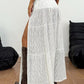 ✨ Lace Slit Maxi Skirt 💃 - MegaSuperStar