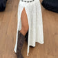 ✨ Lace Slit Maxi Skirt 💃 - MegaSuperStar