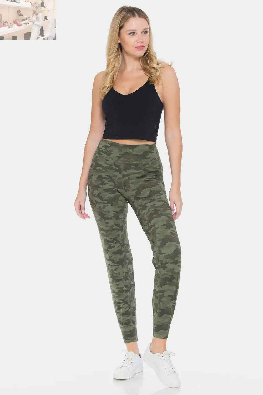 Leggings Depot Camouflage High Waist Leggings - MegaSuperStar