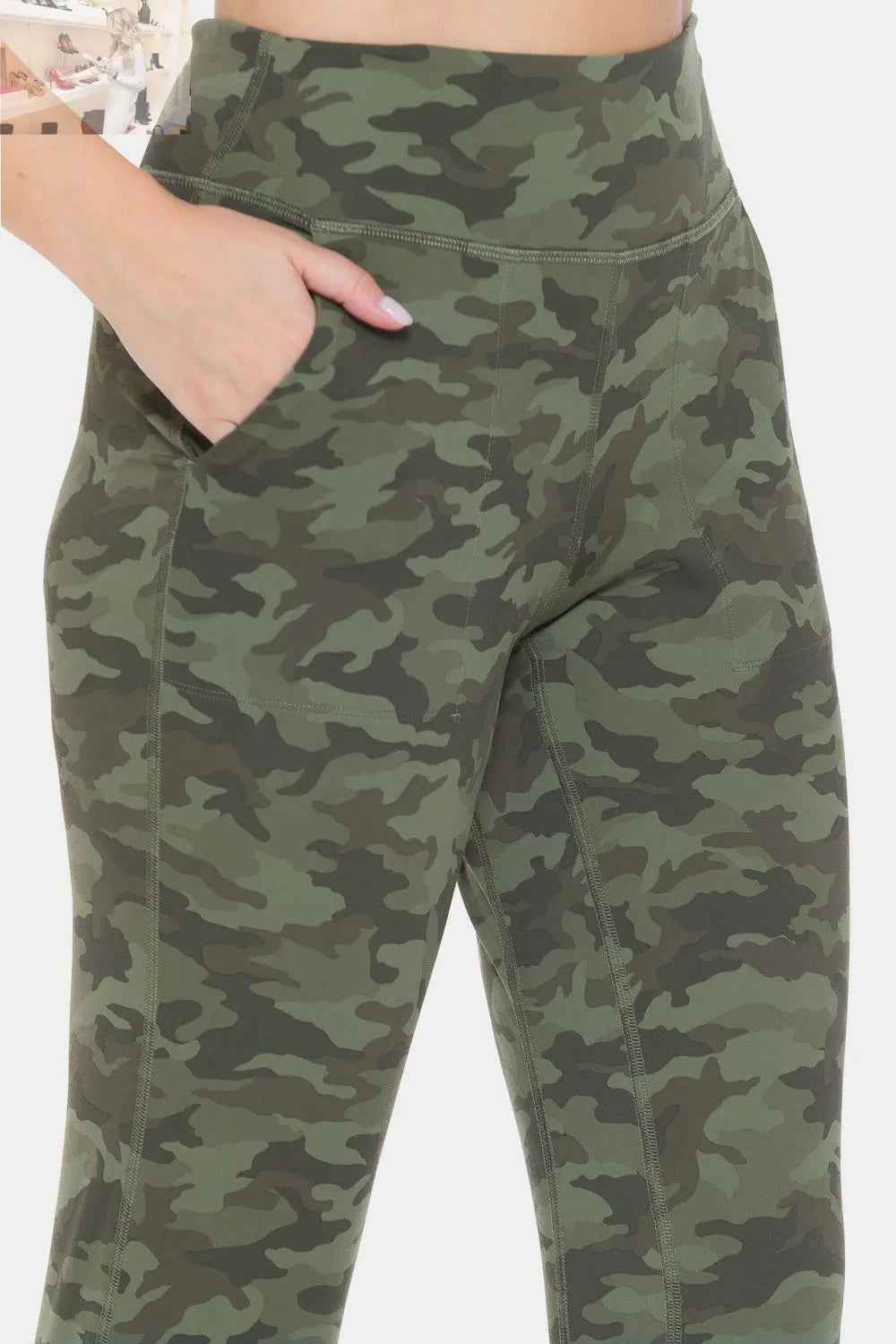 Leggings Depot Camouflage High Waist Leggings - MegaSuperStar