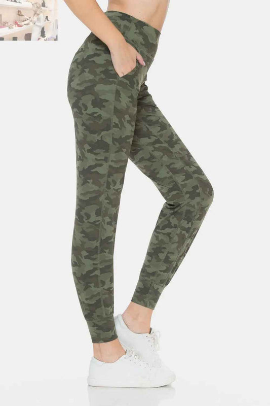 Leggings Depot Camouflage High Waist Leggings - MegaSuperStar