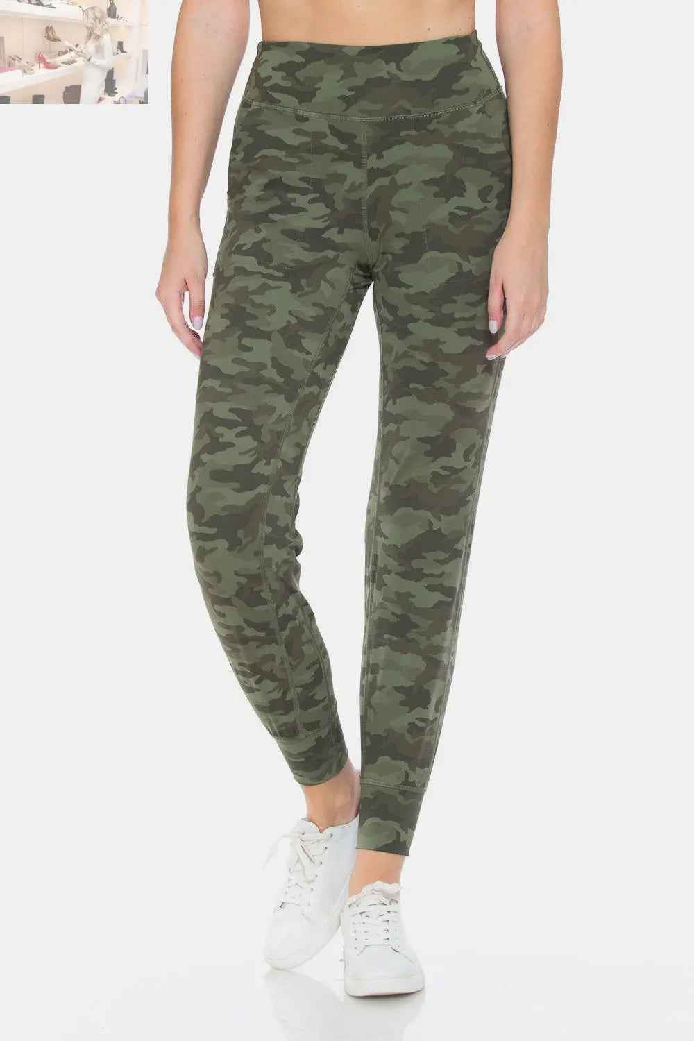 Leggings Depot Camouflage High Waist Leggings - MegaSuperStar