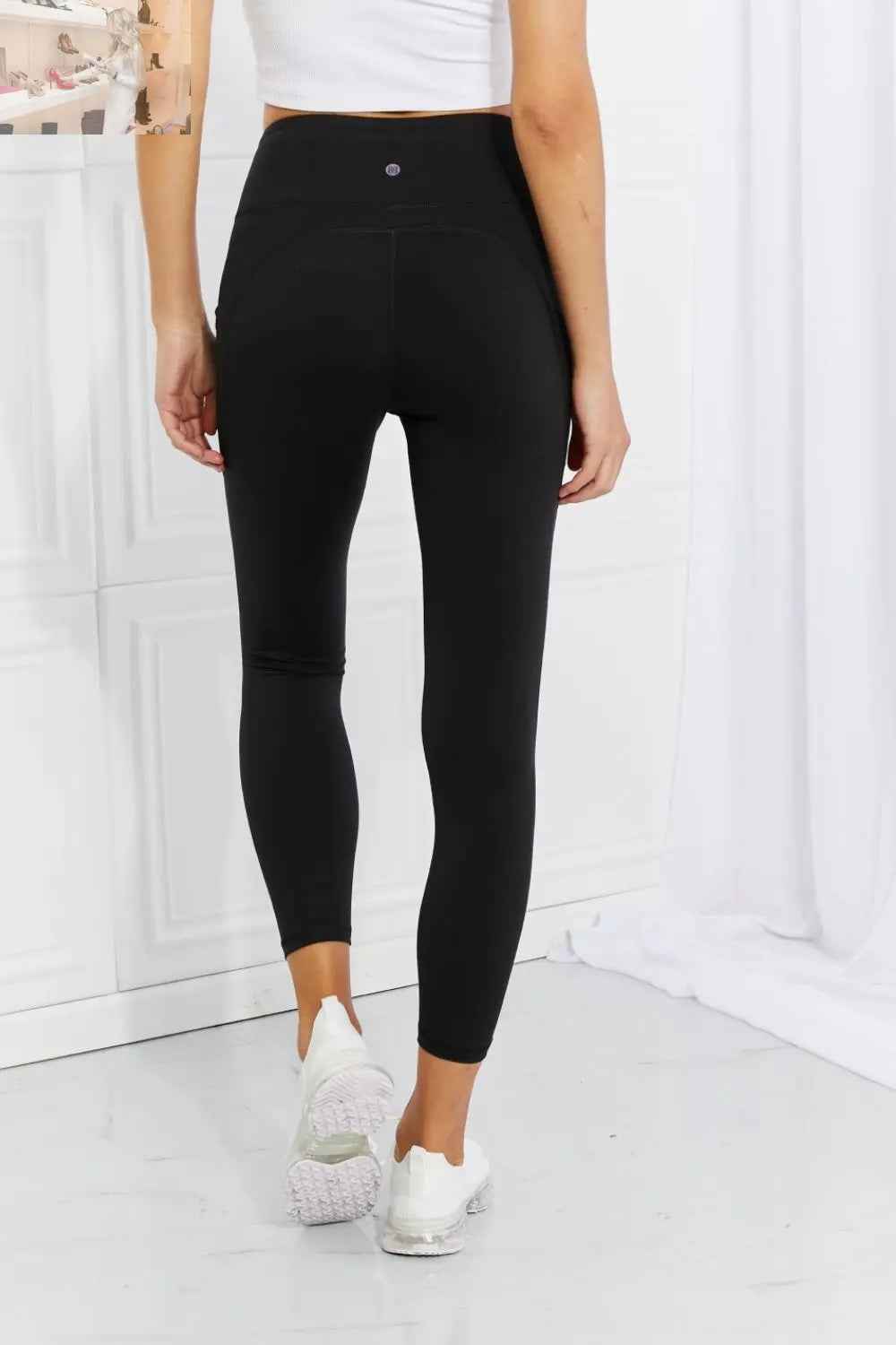 Leggings Depot Reflective Dot Active Leggings for Full - Size Strength and Lengthen - MegaSuperStar