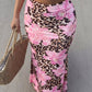 ✨ Leopard Print Bodycon Maxi Skirt 💃 - MegaSuperStar
