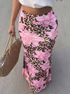 ✨ Leopard Print Bodycon Maxi Skirt 💃 thumbnail