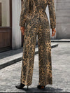 💕 Leopard Wide-Leg Jeans 💕 thumbnail