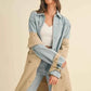 MABLE Layered Trench Coat with Denim Jacket for Stylish Versatility - MegaSuperStar