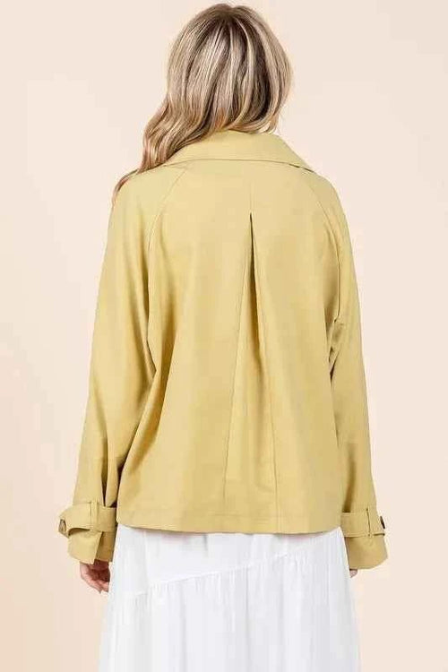 Customer styling ✨ Mittoshop Double Breasted Trench Coat Jacket for Effortless Style ✨