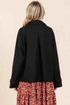 🌸 Mittoshop Double Breasted Trench Coat Jacket with Long Sleeves 🌸 thumbnail