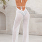 Openwork Halter Neck Jumpsuit - MegaSuperStar